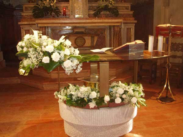 Bouquet Sposa Modena Reggio Emilia Fiorista Addobbi Allestimento Fiori Matrimonio Chiesa Centrotavola